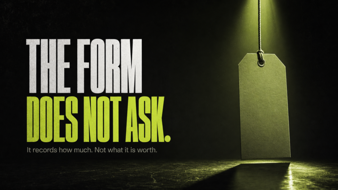 The Form Does Not Ask