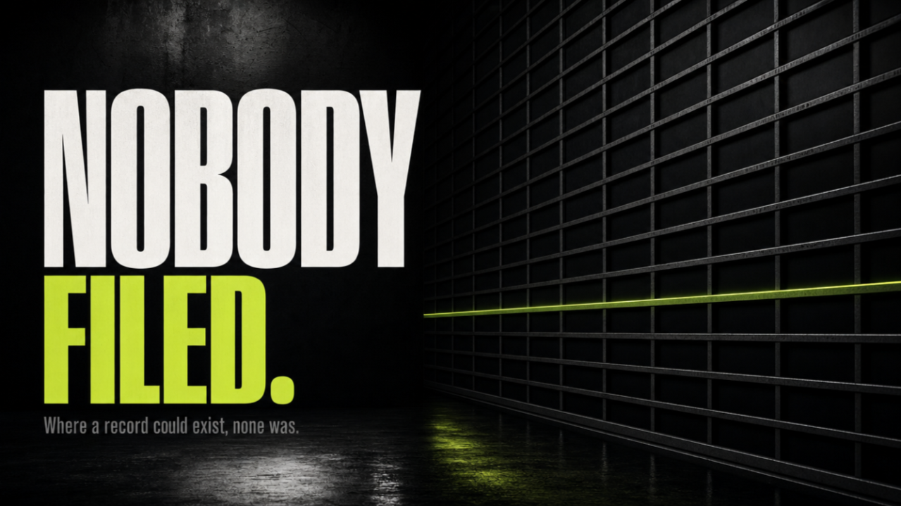 Nobody Filed